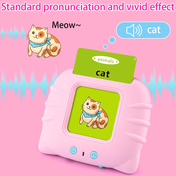 Kids Electronic Cognitive Cards Talking Flash Cards Audio Books - Yahko Merchandise