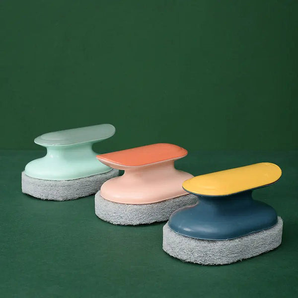 Kitchen and Bathroom Cleaning Brush Set for Surfaces - Yahko Merchandise