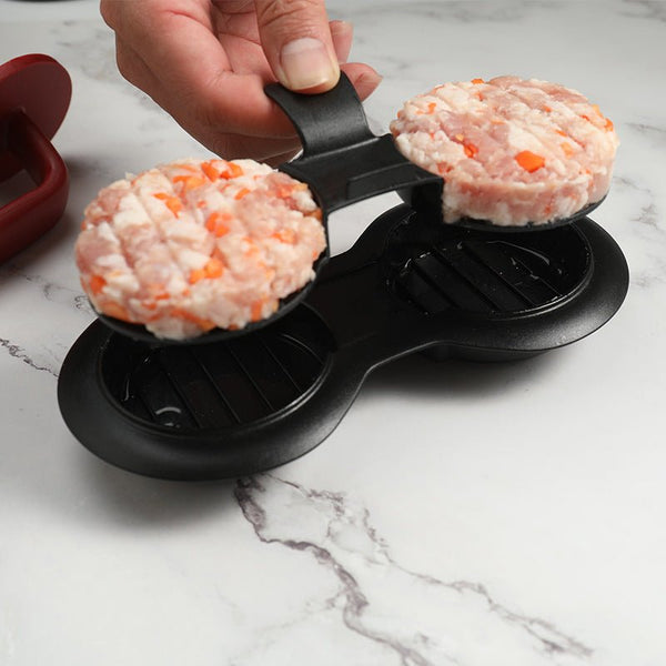 Kitchen Burger Mold Artifact Gadget Hamburger Press Mold Multifunctional Convenient And Reusable Round Patty Press Burger - Yahko Merchandise