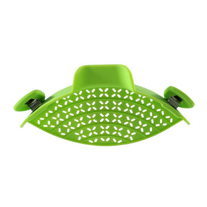 Kitchen Gadgets Silicone Pot Side Drain Stopper - Yahko Merchandise