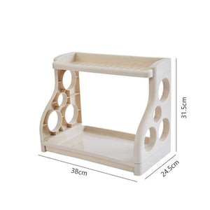 Kitchen Storage Shelving Kitchen Supplies Storage Artifact Multilayer - Yahko Merchandise