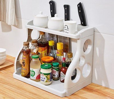 Kitchen Storage Shelving Kitchen Supplies Storage Artifact Multilayer - Yahko Merchandise