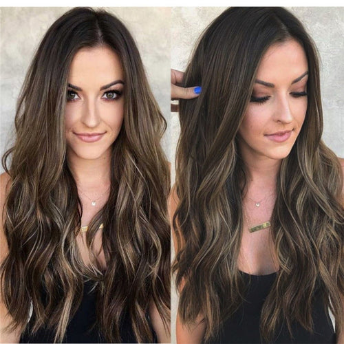 Ladies big wavy long curly hair - Yahko Merchandise