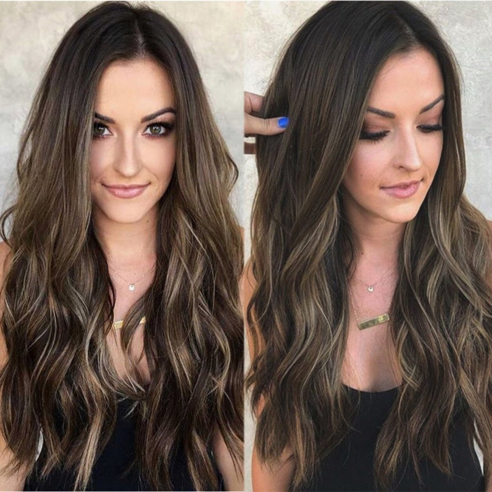 Ladies big wavy long curly hair - Yahko Merchandise