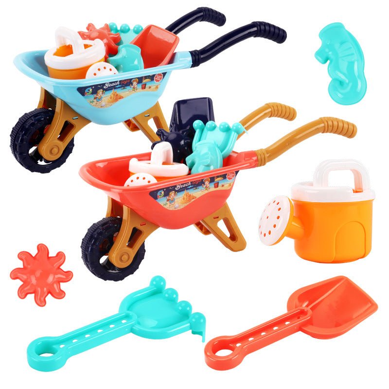 Large Beach Toy Stroller 6 - Piece Set Children's Toy Car - Yahko Merchandise