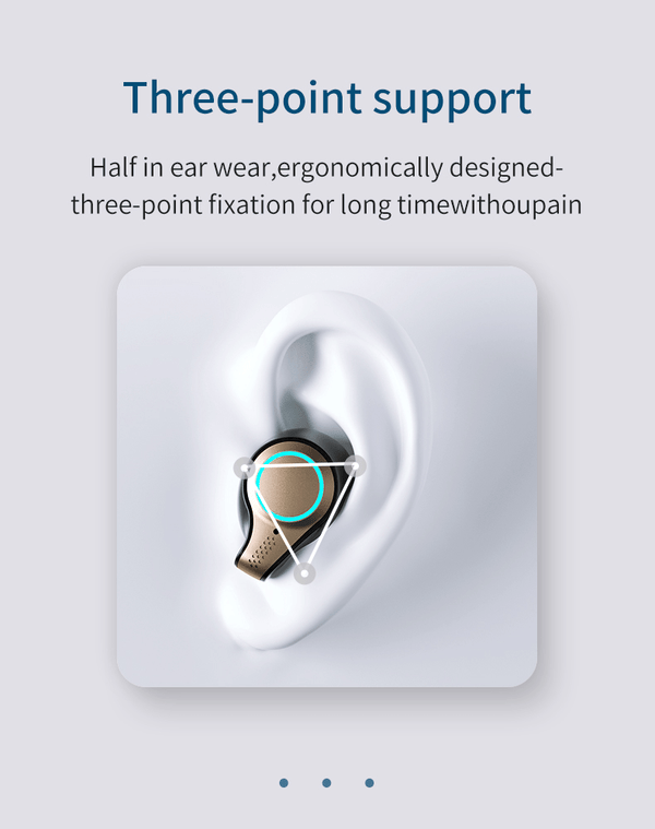 Large Capacity Wireless Earbuds Sports Bluetooth TWS Headset - Yahko Merchandise