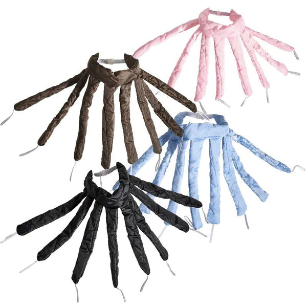 Lazy Hairband Octopus Curling Iron Heatless Headband - Yahko Merchandise