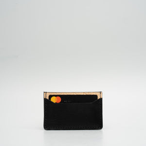 Leather card holder - Geometric Net - Yahko Merchandise