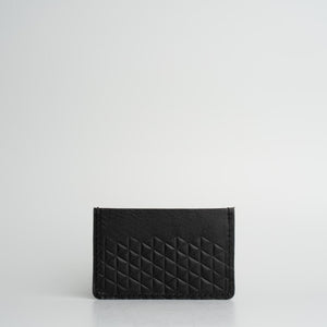 Leather card holder - Geometric Net - Yahko Merchandise