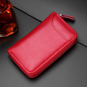 Leather Key Case Multifunctional Car Zipper - Yahko Merchandise