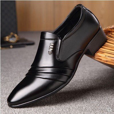 Leather Shoes Men Summer Breathable Men's Shoes - Yahko Merchandise