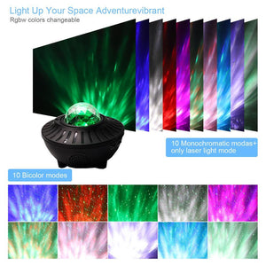 led bluetooth music projector light - Yahko Merchandise