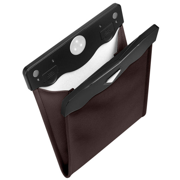 LED Car Trash Can Organizer Garbage Holder Automobiles Storage Bag Accessories Auto Door Seat Back Visor Trash Bin Paper Dustbin - Yahko Merchandise