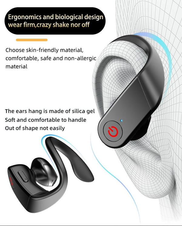 Led Display Wireless Headphones TWS Stereo Earbuds - Yahko Merchandise