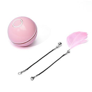 LED Laser Electronic Rolling Pet Funny Cat Toy Ball - Yahko Merchandise