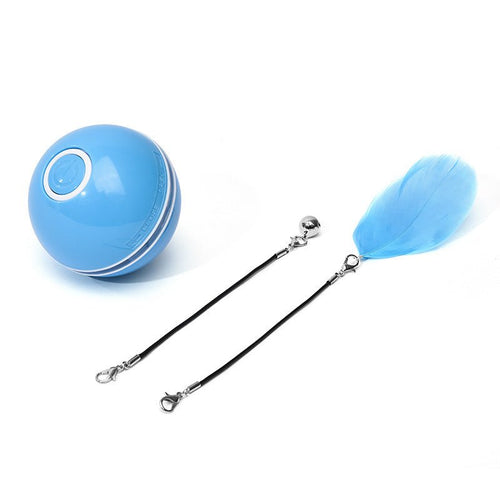 LED Laser Electronic Rolling Pet Funny Cat Toy Ball - Yahko Merchandise