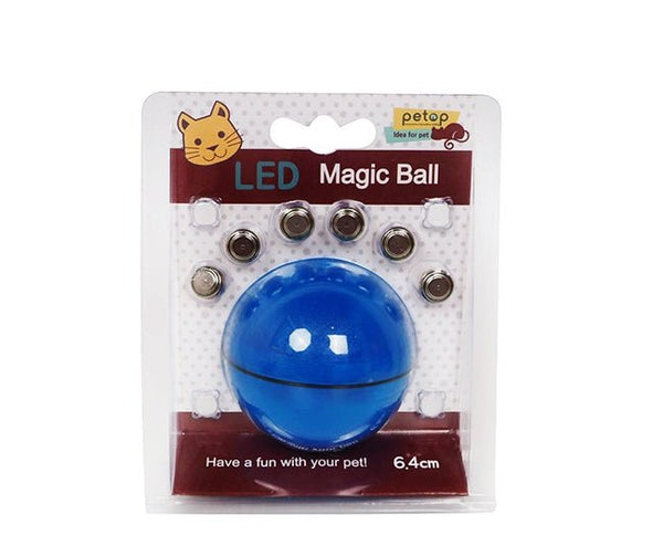 LED Laser Electronic Rolling Pet Funny Cat Toy Ball - Yahko Merchandise