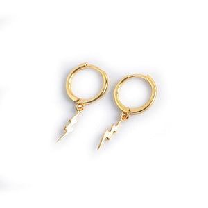 Lightning earrings female sterling silver tide earring temperament earring earrings - Yahko Merchandise