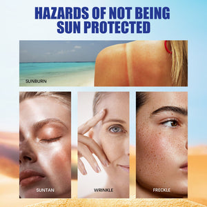 Lightweight Freshing And Moistrurizing Waterproof SPF50 Hyaluronic Acid Sun Block Stick - Yahko Merchandise