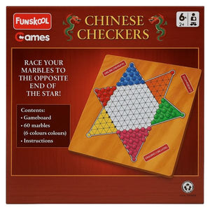 Livevie Carton Chinese Checkers Board Game, Multicolor, Classic - Yahko Merchandise