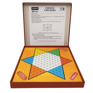 Livevie Carton Chinese Checkers Board Game, Multicolor, Classic - Yahko Merchandise