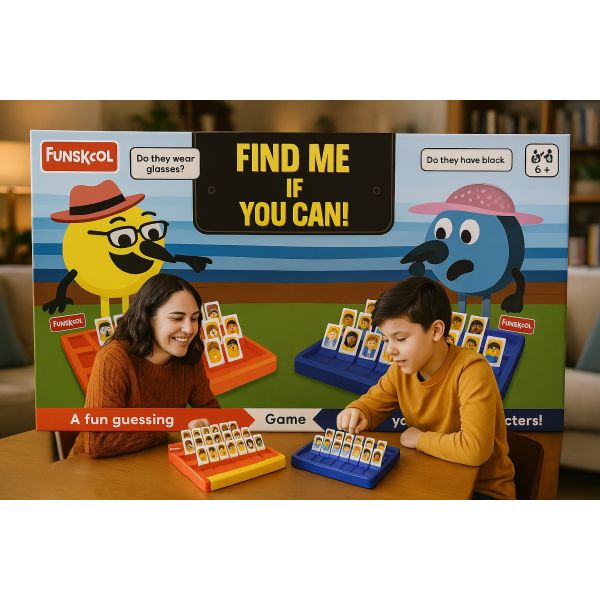 Livevie Find Me If You Can - Family Strategy Board Game, Detective - Yahko Merchandise