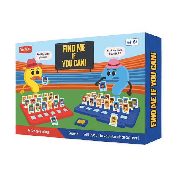 Livevie Find Me If You Can - Family Strategy Board Game, Detective - Yahko Merchandise