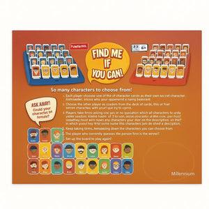 Livevie Find Me If You Can - Family Strategy Board Game, Detective - Yahko Merchandise