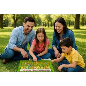 Livevie Snakes & Ladders Classic Board Game for Kids & Family, 2 - 4 - Yahko Merchandise
