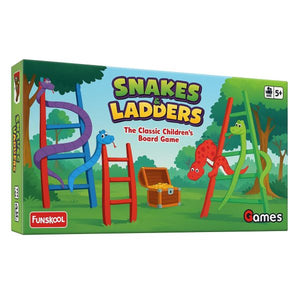 Livevie Snakes & Ladders Classic Board Game for Kids & Family, 2 - 4 - Yahko Merchandise