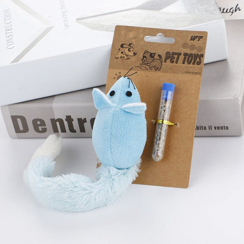 Long Tail Mouse Cat Teaster Toys Funny Pet Toys Cat Toys Mouse Trainning Funny Playing Toys Interactive Pets Products - Yahko Merchandise