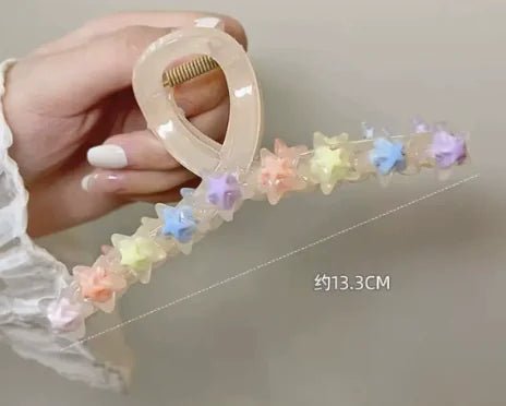 Love Star Hair Clip - Fashionable Simple Accessory - Yahko Merchandise