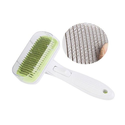 Luxury Pet Grooming Tool: Automatic Hair Brush Remover For Dogs And - Yahko Merchandise