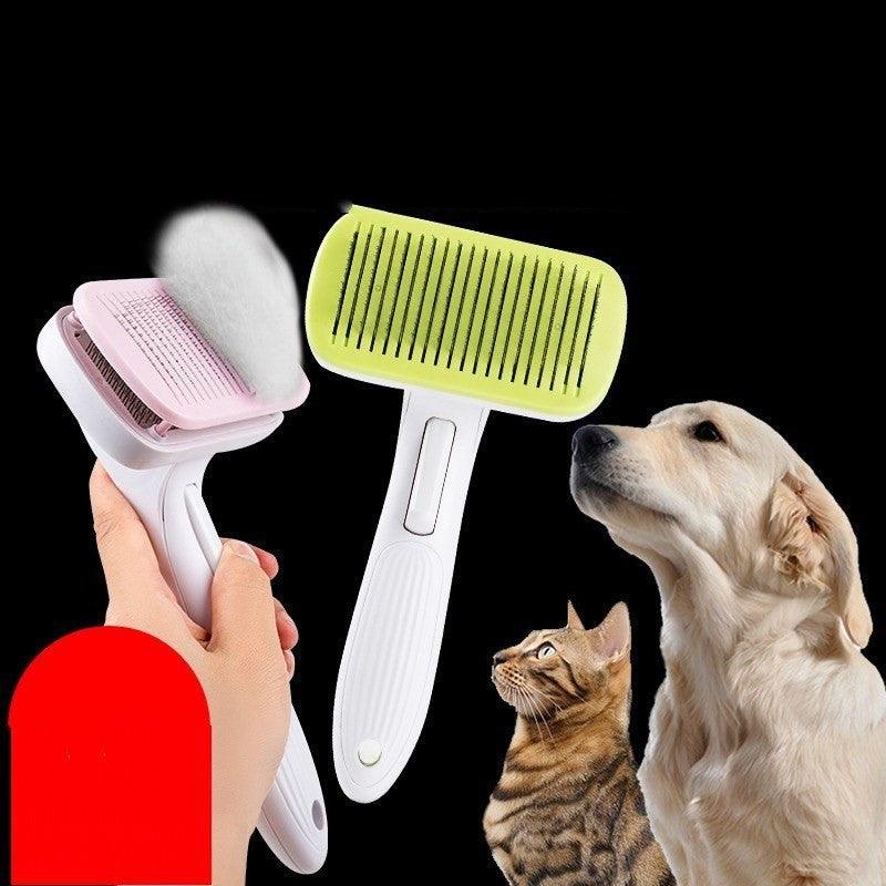 Luxury Pet Grooming Tool: Automatic Hair Brush Remover For Dogs And - Yahko Merchandise