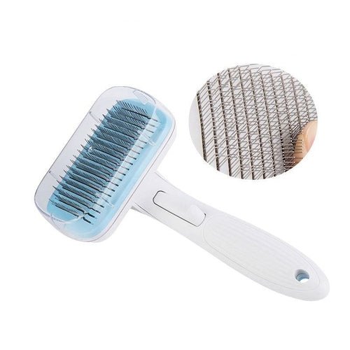 Luxury Pet Grooming Tool: Automatic Hair Brush Remover For Dogs And - Yahko Merchandise