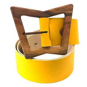 Luxury Wood Belt Bryce Free 622 - Yahko Merchandise