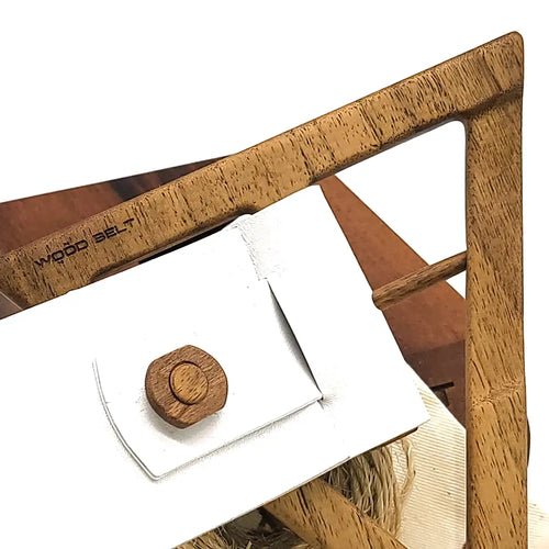 Luxury Wood Belt Bryce Power 632 - Yahko Merchandise