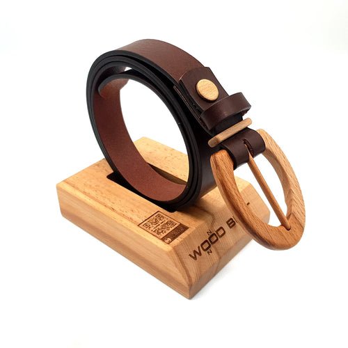Luxury Wood Belt Sagarmatha Clever 304 - Yahko Merchandise