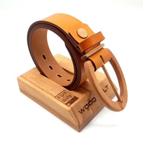Luxury Wood Belt Sagarmatha Clever 405 - Yahko Merchandise
