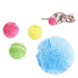 Magic Roller Ball Activation Automatic Ball Dog Cat Interactive Funny Chew Plush Electric Rolling Ball Pet Dog Cat Toy - Yahko Merchandise