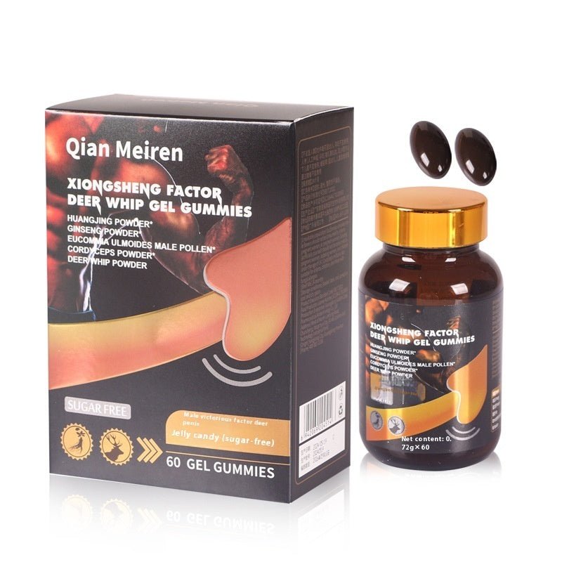 Male Oral Health Care Xiongsheng Factor Deer Pizzle Soft Capsules - Yahko Merchandise
