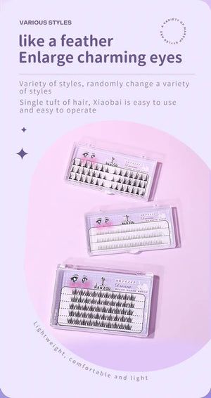 Manga Cluster Lashes for Natural Anime Cosplay Look - Yahko Merchandise