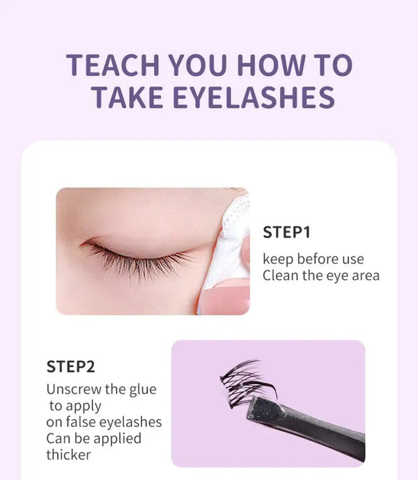 Manga Cluster Lashes for Natural Anime Cosplay Look - Yahko Merchandise