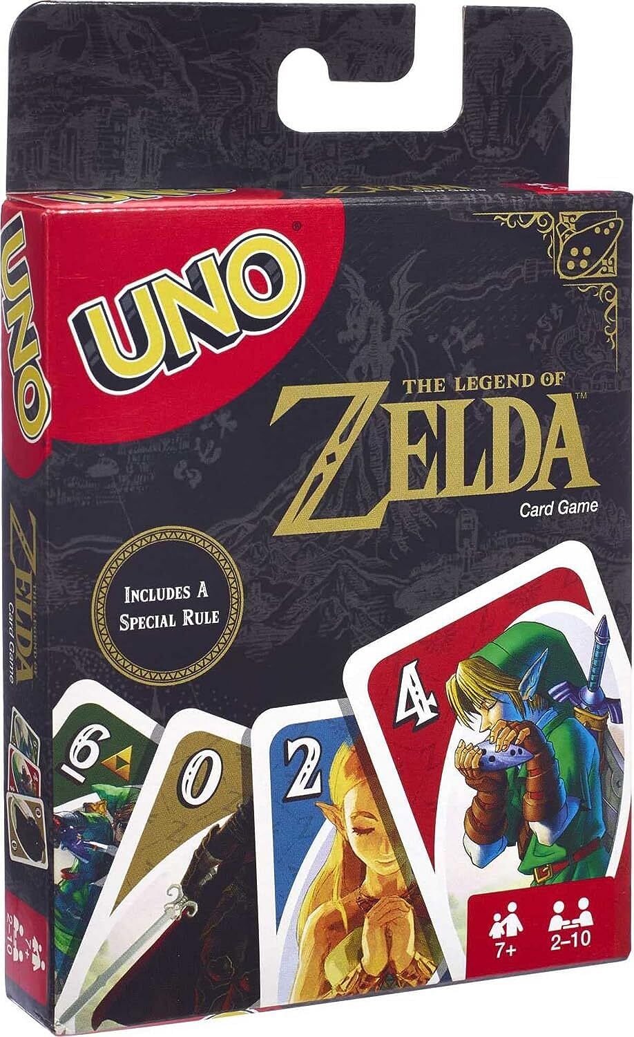 Mattel Games UNO The Legend of Zelda Card Game - Yahko Merchandise