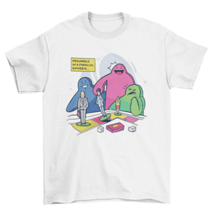 Meeple universe Board Game Geek t-shirt - Yahko Merchandise