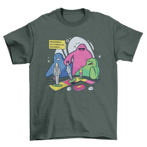 Meeple universe Board Game Geek t-shirt - Yahko Merchandise