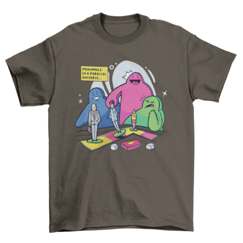 Meeple universe Board Game Geek t-shirt - Yahko Merchandise