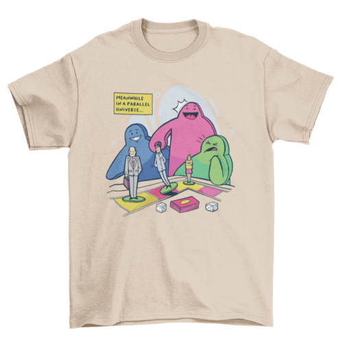 Meeple universe Board Game Geek t-shirt - Yahko Merchandise