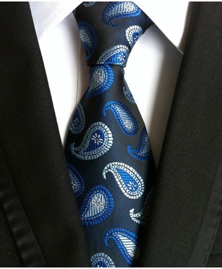 Men S Tie 8cm Business Gentleman British Formal Wear - Yahko Merchandise