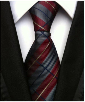 Men S Tie 8cm Business Gentleman British Formal Wear - Yahko Merchandise
